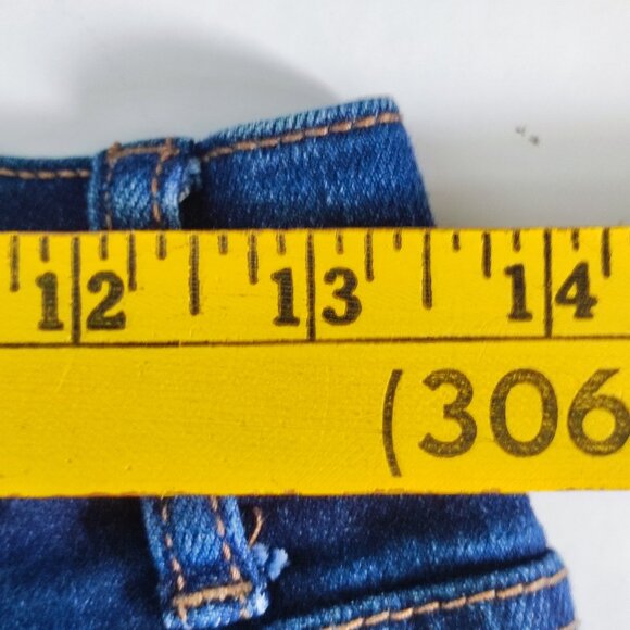 Lucky Brand Charlie jeans high rise boot crop denim blue women's size 6/28 - Picture 12 of 15